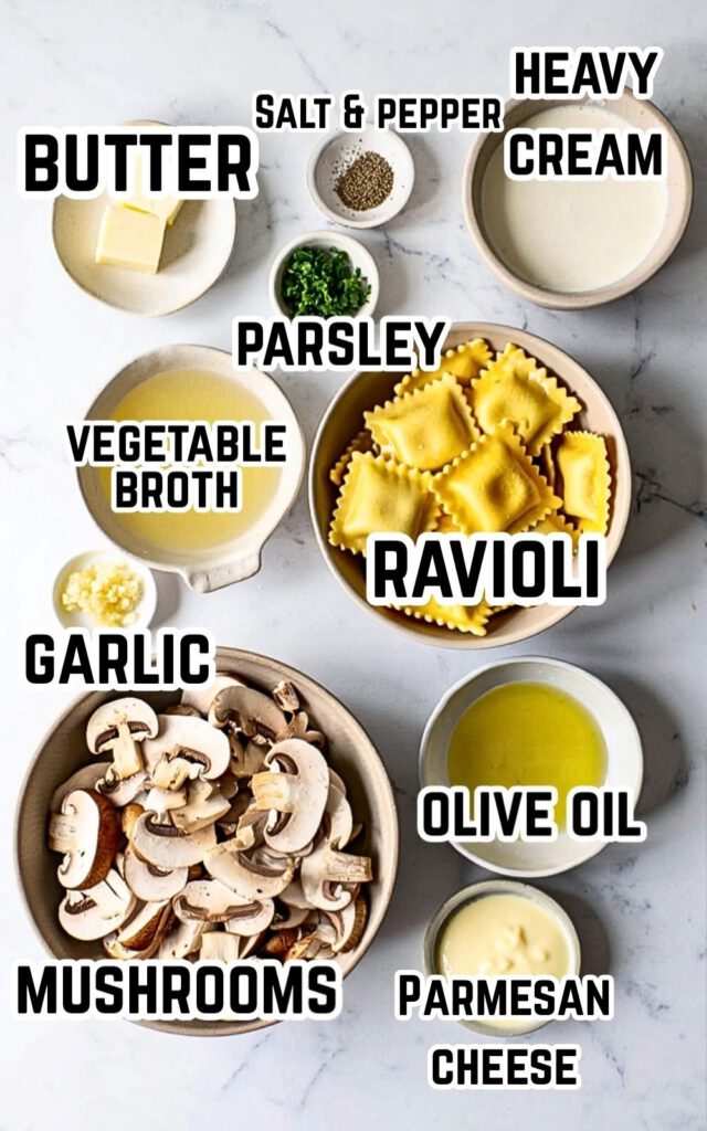 Ravioli and Mushrooms 2 1 23