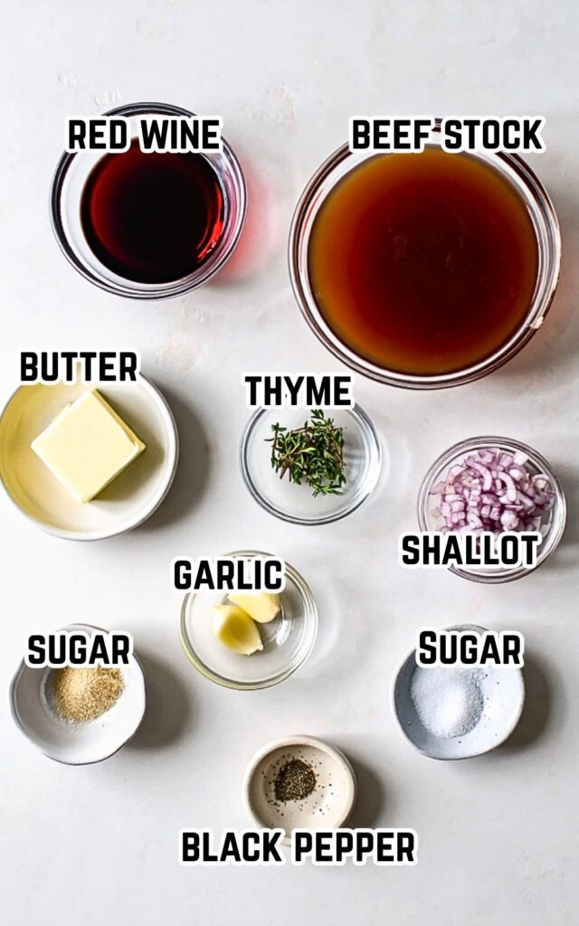 Red Wine Reduction Steak Sauce 2 1 25