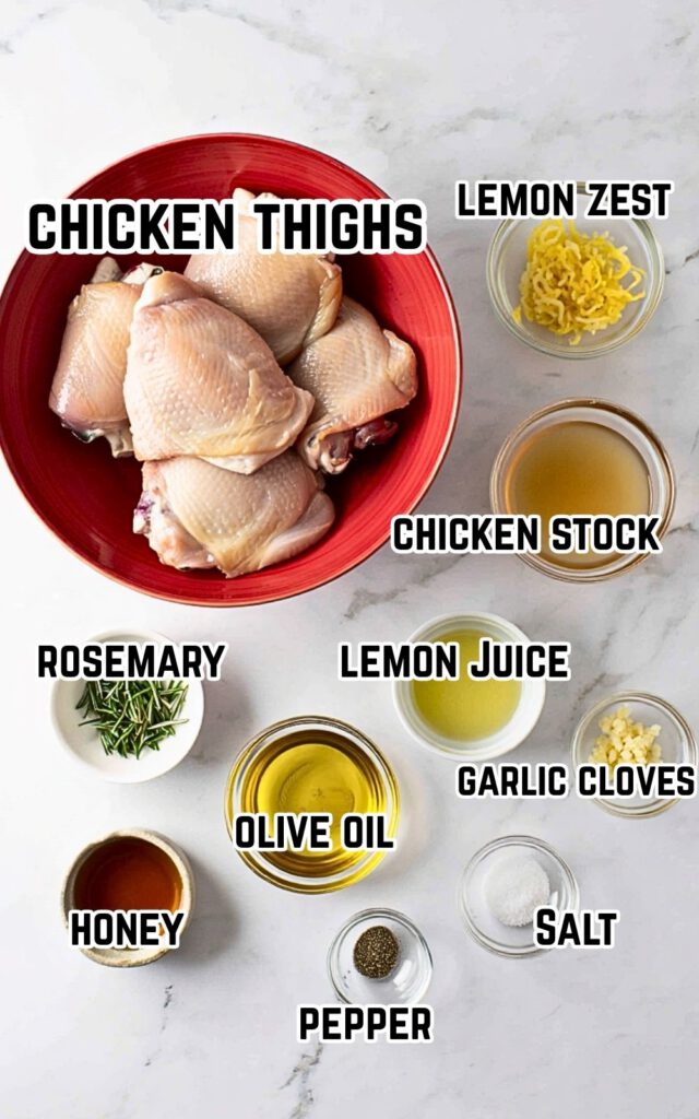 Chicken Thighs with Lemon and Rosemary 2 1 9