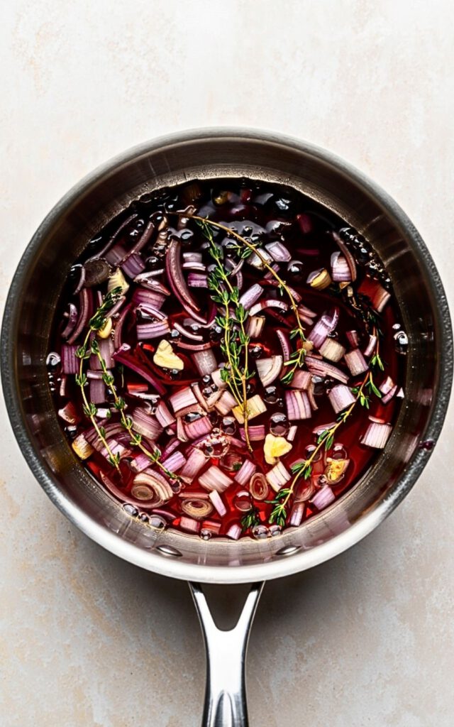 Red Wine Reduction Steak Sauce 4 2 25