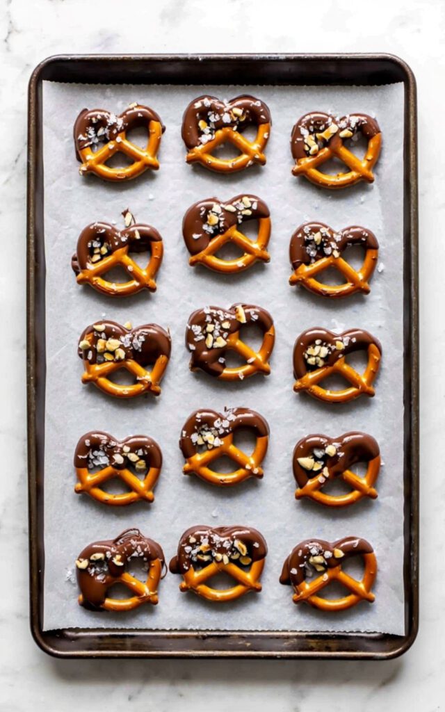 Chocolate Covered Pretzels 4 3 8