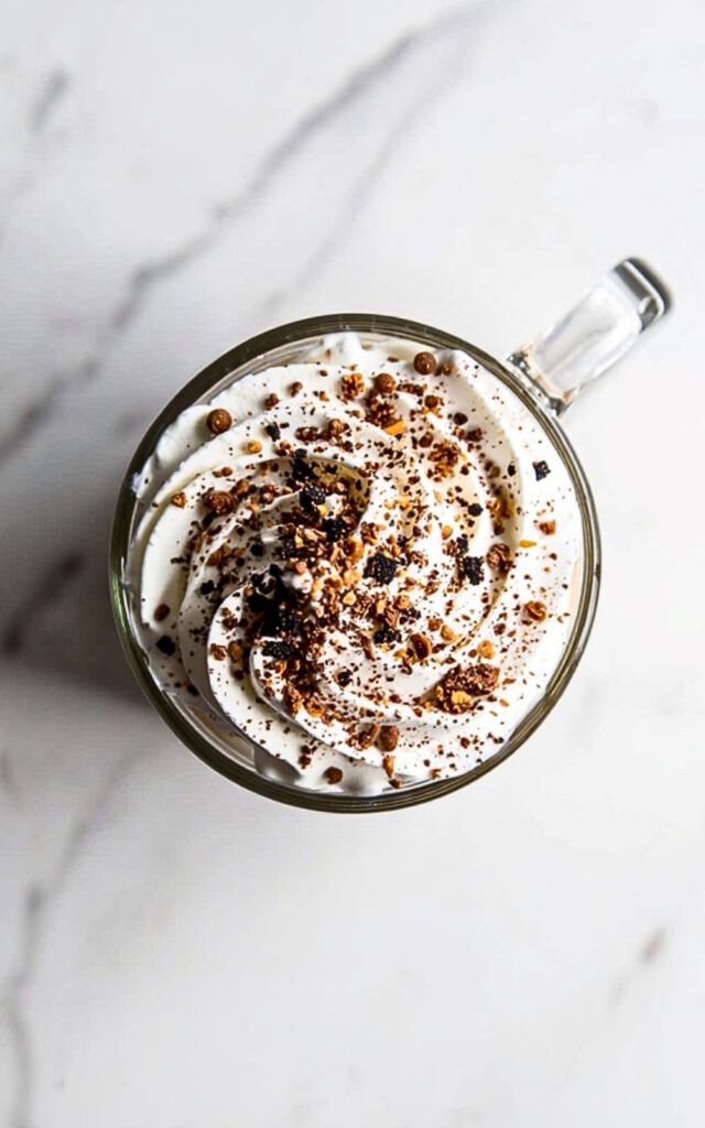 Cookie and Cream Hot Chocolate 6 5 11