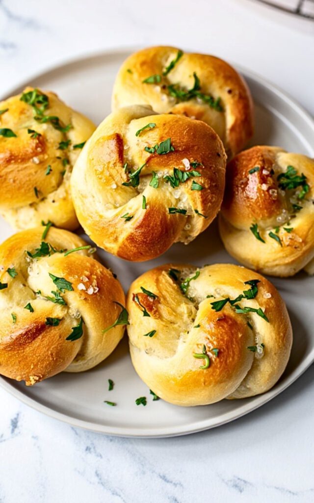 Garlic Knots Homemade 7 6 36
