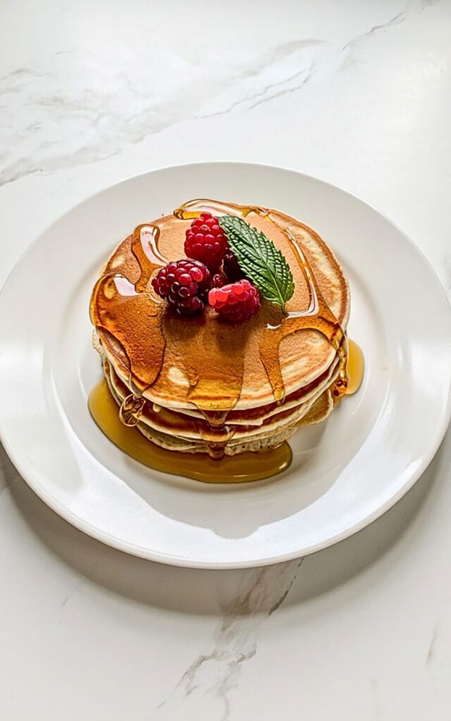 Keto Pancakes with Syrup 7 6 43