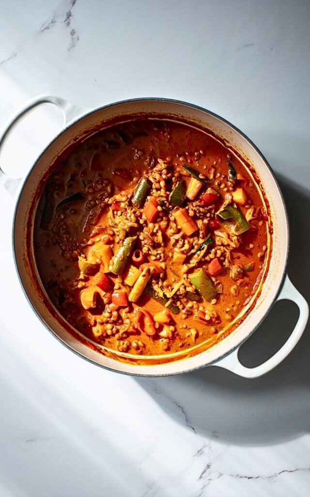 Thai Veg Red Curry 7 6 47