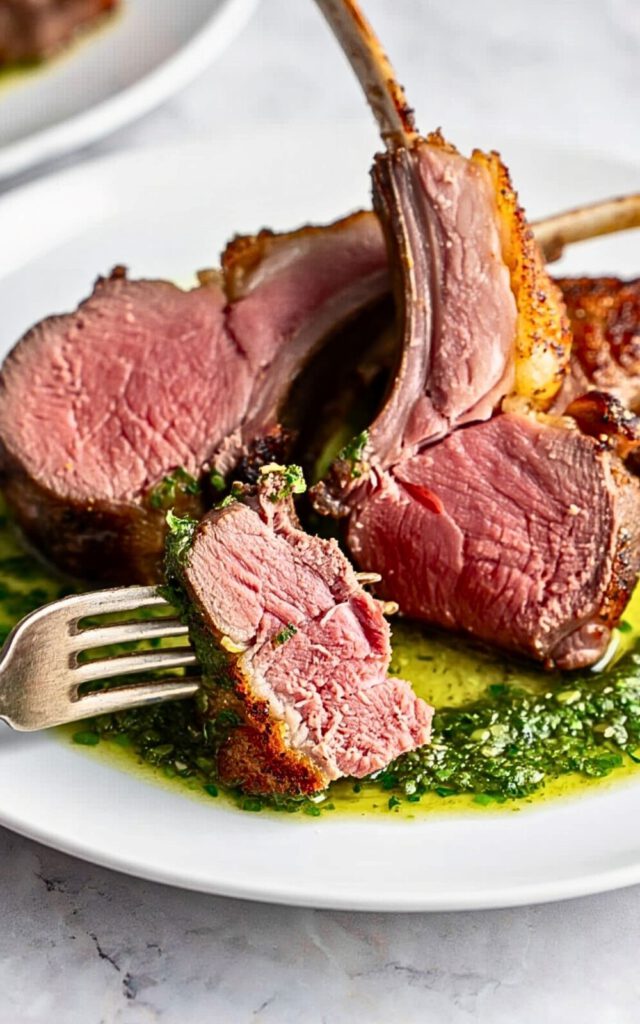Lamb Chops With Mint Sauce