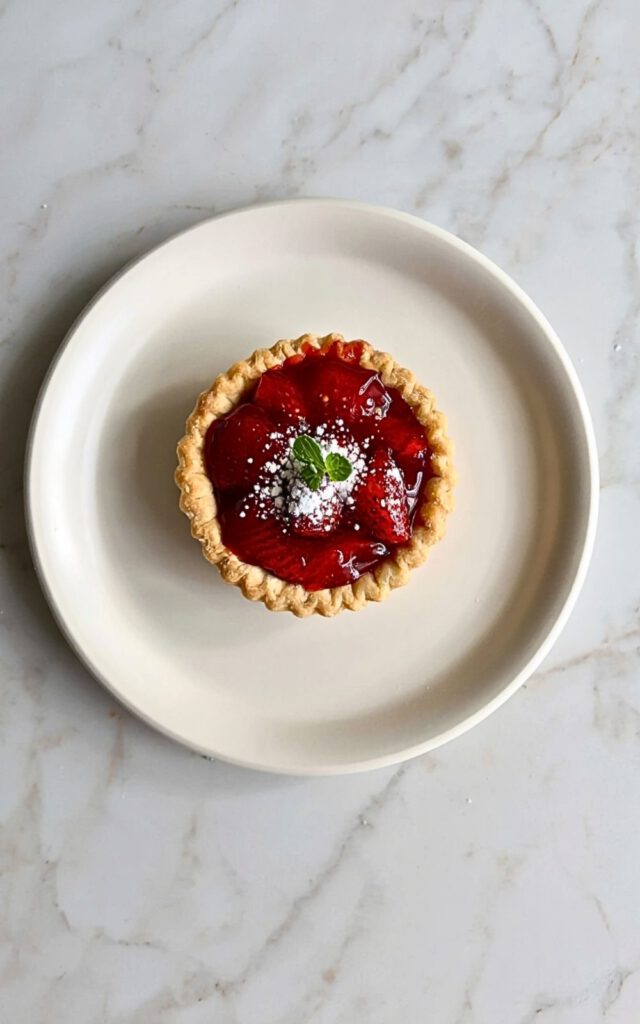 Mini Strawberry Pie Recipe 8 7 21