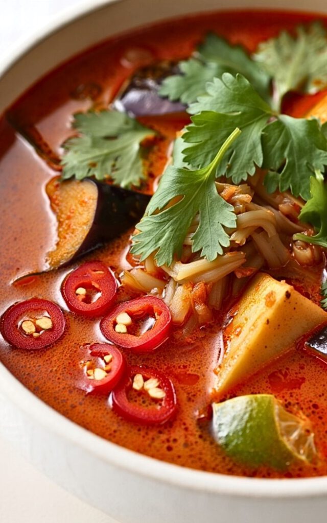 Thai Veg Red Curry 9 7 32