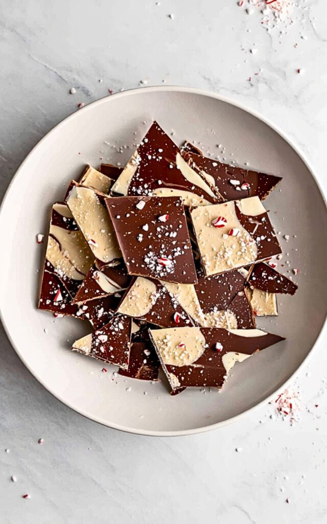 Chocolate and Peppermint Bark 8 7 5