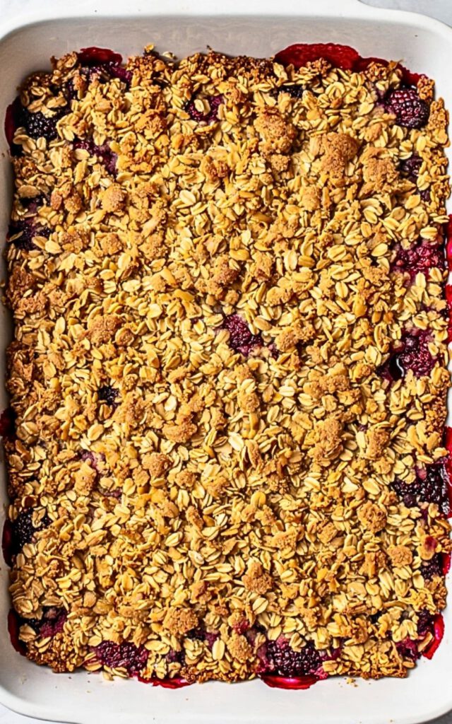 Recipes for Blackberry Crisp 8 7 9