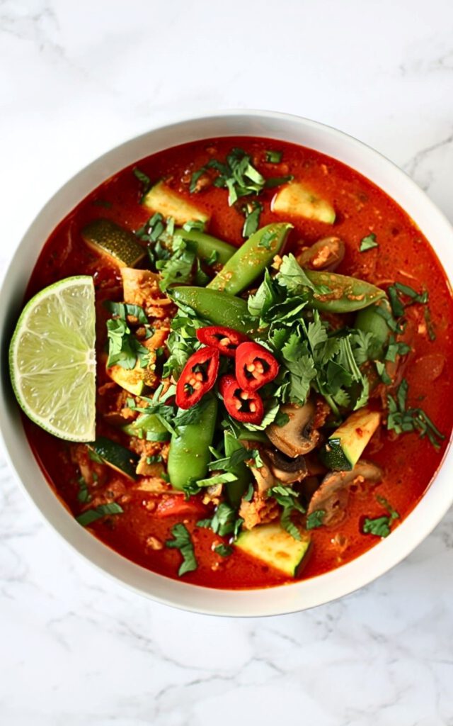 Thai Veg Red Curry 8 8 28