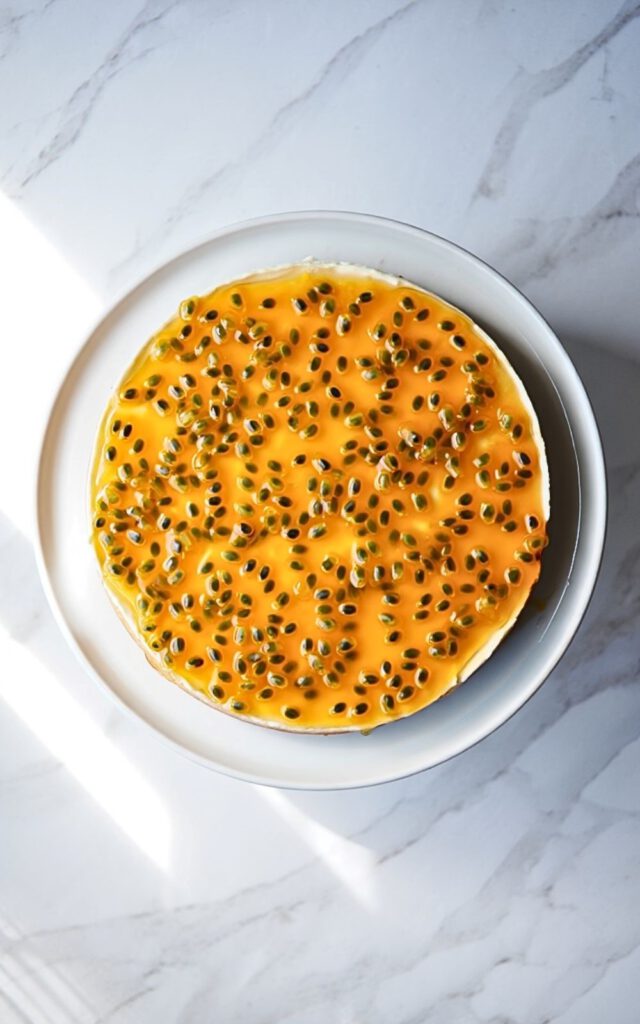 Cheesecake Passion Fruit Recipe 8 9 17