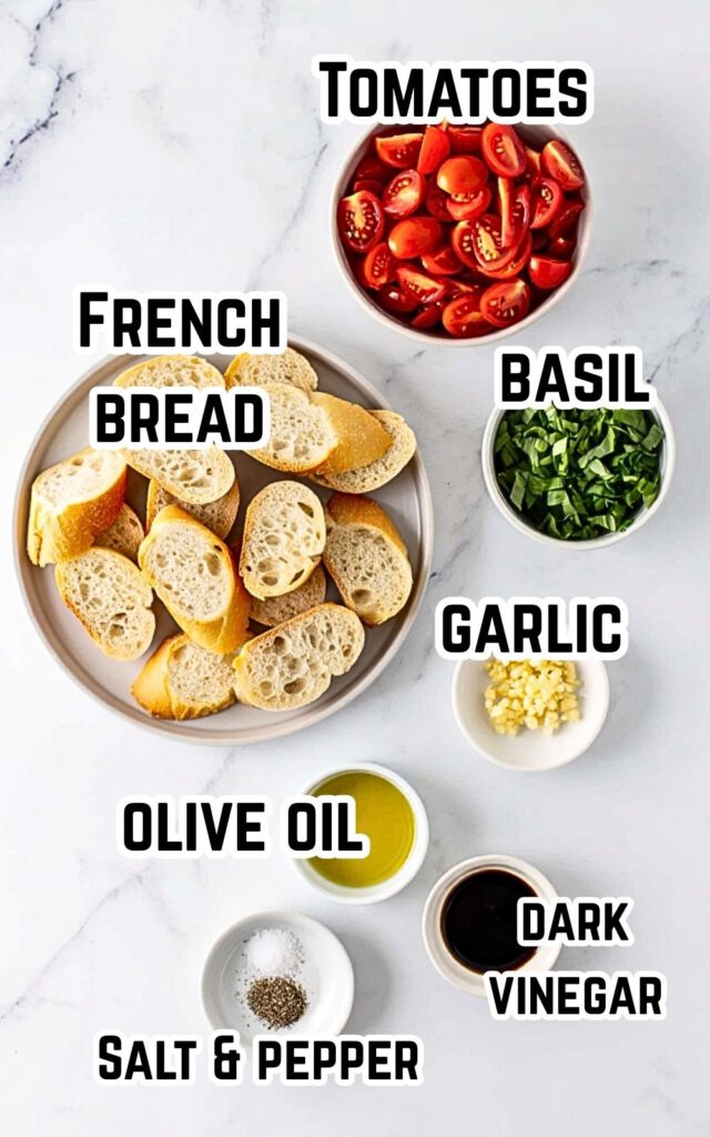 Bruschetta easy recipe