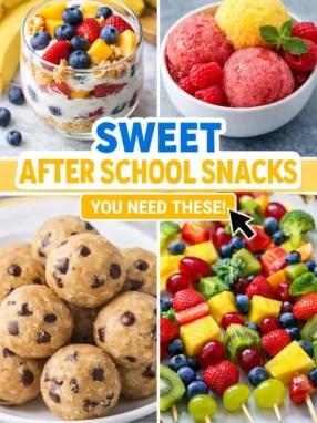 Sweet After School Snacks